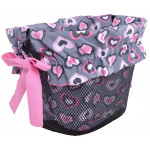 Mestský hliníkový bicykel 28" Kozbike 28K07-S3 3 prevodový Sivo-ružový + košík a výstelka